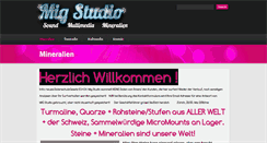 Desktop Screenshot of migstudio.ch